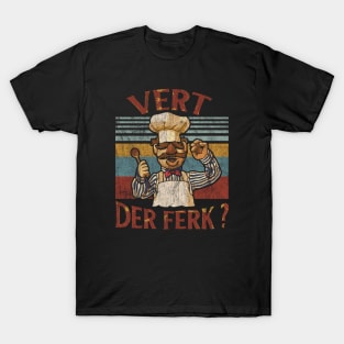 VERT DER FERK RETRO T-Shirt